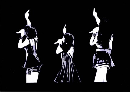 天田さん切り絵1